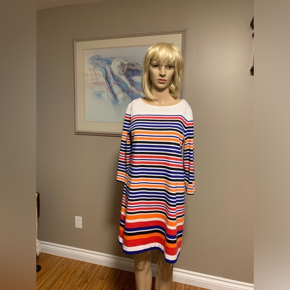 Vintage Ruby Rd, striped, size 10 petite